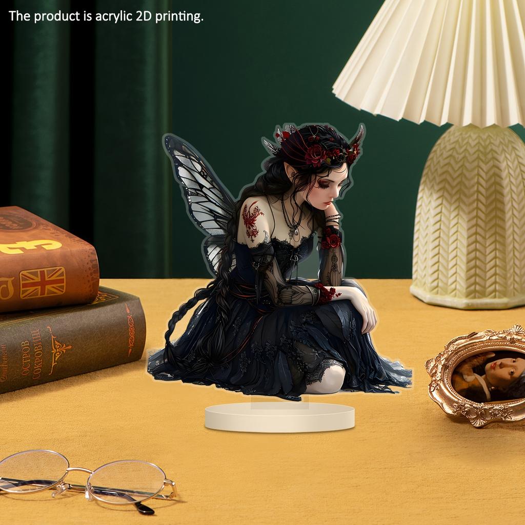 1PCS Black Butterfly Figurines Living Room Decoration Figurine Desktop Decoration And Office Decoration A Holiday Gift for Girls