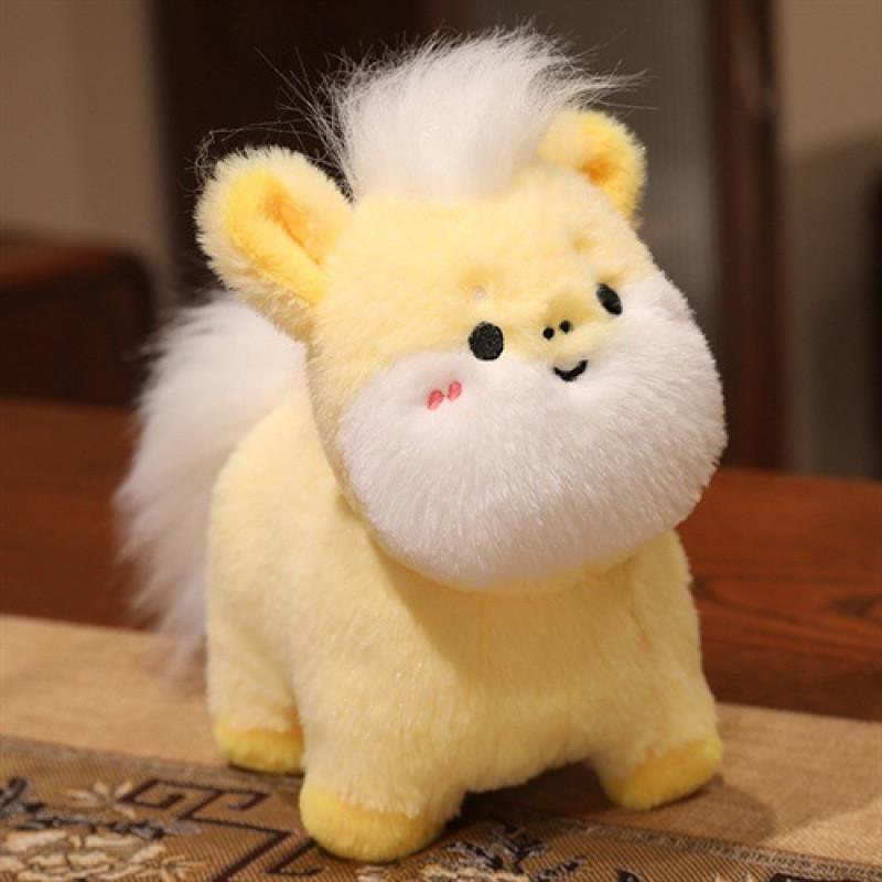 Traditional Chinese Zodiac Horse Plush Toy With Pp Cotton Filling For Kids And Collectors