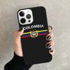 Kolumbien Flagge Handyhülle Für iPhone 17 Air 16 15 14 plus 11 12 13 Pro max Weiche Stoßfänger Hülle Cover coque