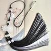 Double Color Chinese Lotus Peace Buckle Tassel Fringe Trim Beaded Edge for Clothing Sewing Home Textile Decor Accessories