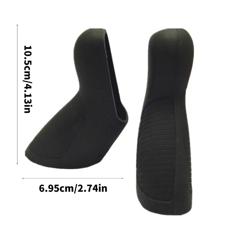 Bicycles Brake Hoods, 1 Pair Bike Brake Levers Cover Silicone Road Bike Brake Grip Sleeves Brake Protector for Cycling