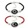 Sun Moon Lovers Glow In The Dark Braided Bracelet Couple Matching Bracelets For Students Valentine's Day Gift