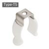 U Clips Holder Bracket T5 - T12 Type Prevent Sagging Plastic Dipped Clamps Lamp Support Lampholder for Fluorescent Tubes Mounting / LED Light Bulbs