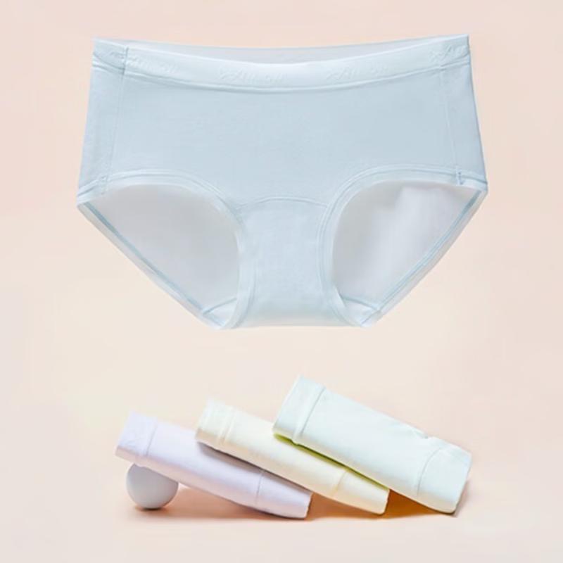 Mao Ren Women's Cotton Jacquard Underwear 3-Pack