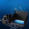 220° Weitwinkel 1080P Fischfinder-Kamera mit großem Bildschirm Unterwasser-Angelkamera für Boote Angeln am See