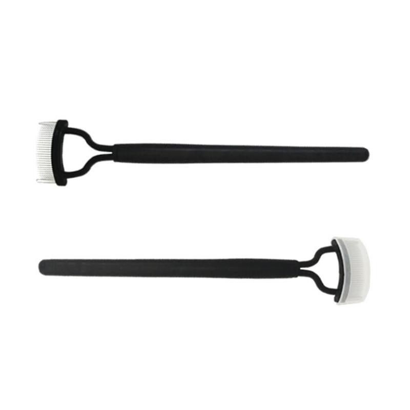 Wimpernzange, Beauty-Make-up, Wimperntrenner, faltbarer Wimpernbürstenkamm aus Metall, Mascara-Curl, Beauty-Make-up, Kosmetik-Tool