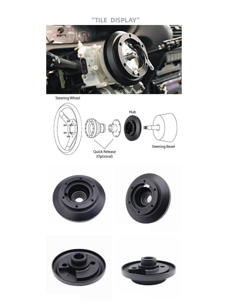 E46H Steering Wheel Hub Adapter for BMW 325i/320/325/33