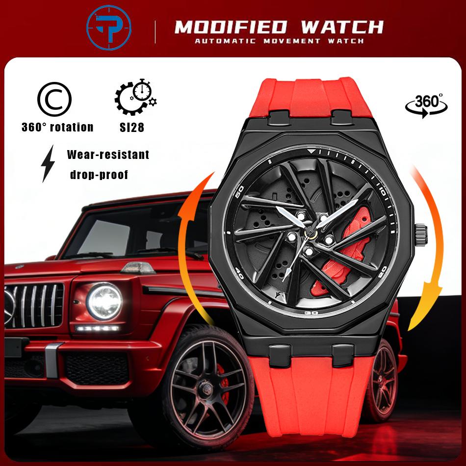 New Casual Man Wrist Watch Fashion Sports 5ATM Waterproof Men's Quartz Watches Silicone Band Male Clock Relogio Masculino