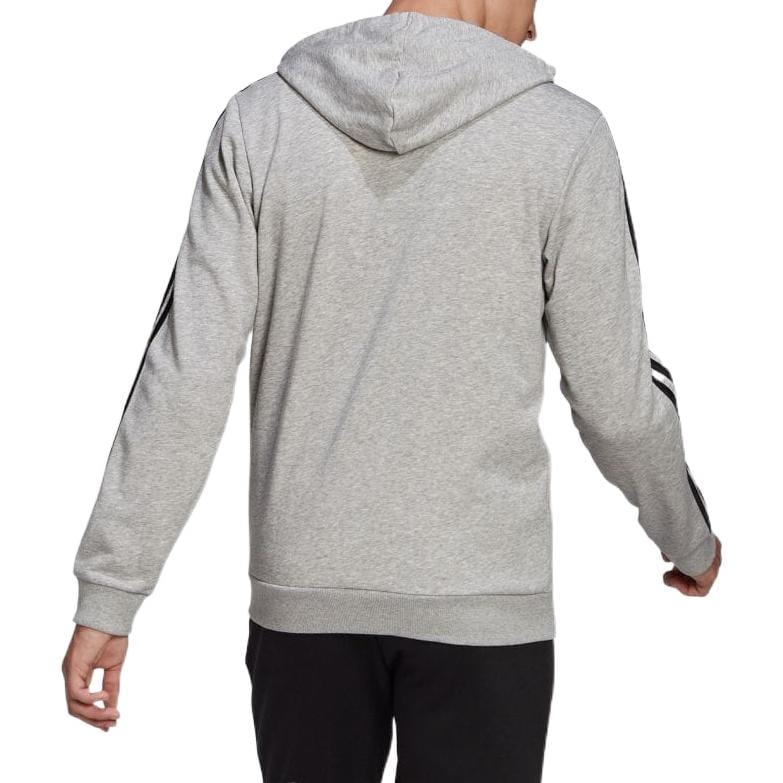 Adidas Free Shipping With AdiClub Essentials French Terry 3 Stripes Full Zip Hoodie GK9034
