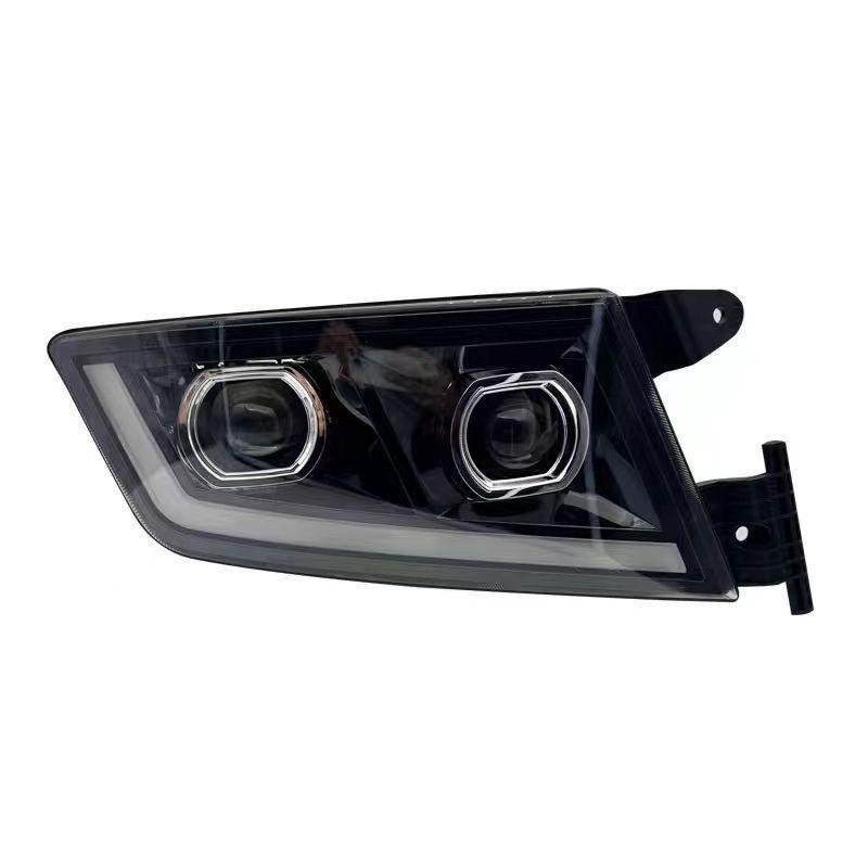 Ultra-Bright Laser Matrix Lens for Sinotruk Sitrak C7H/C5H/G7S Headlights Black Gold Left