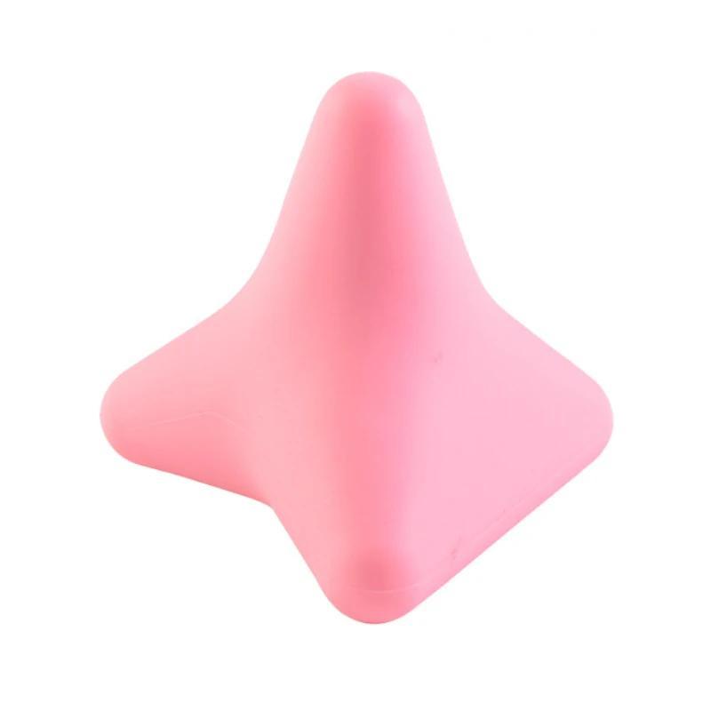 Silicone Massage Cone Triangular Relax Apparatus Ball Psoas Muscle Release Thoracic Spine Back Neck Scapula Foot Yoga Apparatus