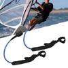 2Pcs Surf Leash 22‑28in   Straight Surfboard Leash Tensile Resistance Surf Board Leg Rope