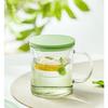 FU+ Creative Dual-Use Lid Glass Tea Cup