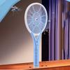 2-in-1 Electric Mosquito Swatter USB Rechargeable Mosquito Killer Lamp Fly Swatter  Home