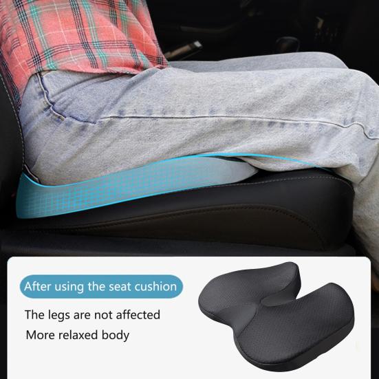 Memory Foam Seat Cushion Office Chair Pad Car Cushion Student Sitting Pad Hip Support