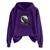 Women's Fashionable Casual Long Sleeve Hooded Printed Sweatshirt