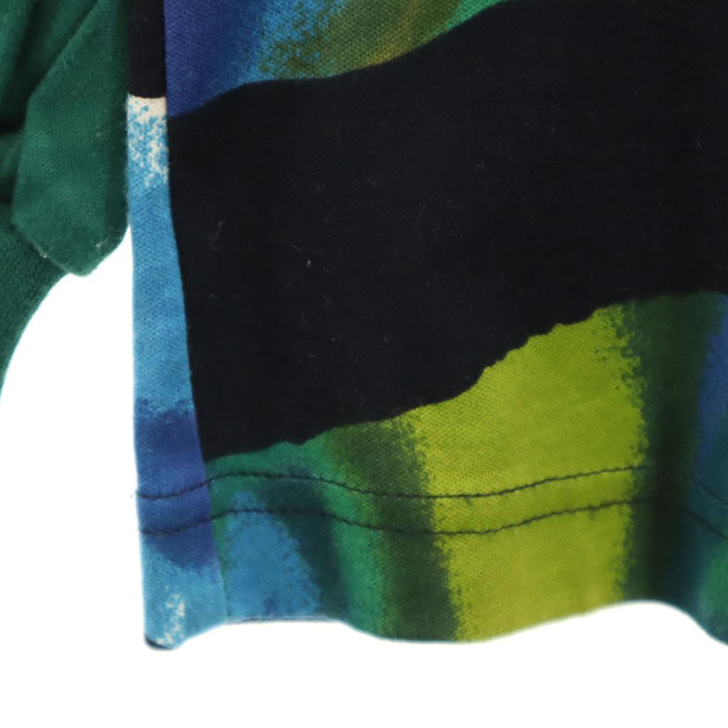 KENZO JEANS 90s Vintage Hokusai tag made in Japan Overall handle 7 minutes sleeve Mock neck Cut Women Used