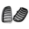 Front Grille Kidney Grill For BMW E92 E93 320I 328i 335i 2 Doors  2010 2011 2012 Car Styling Gloss Black  Dual Line