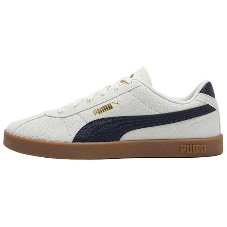 Puma Club II Suede Unisex Brown White Gold 397444-37 EU 35.5