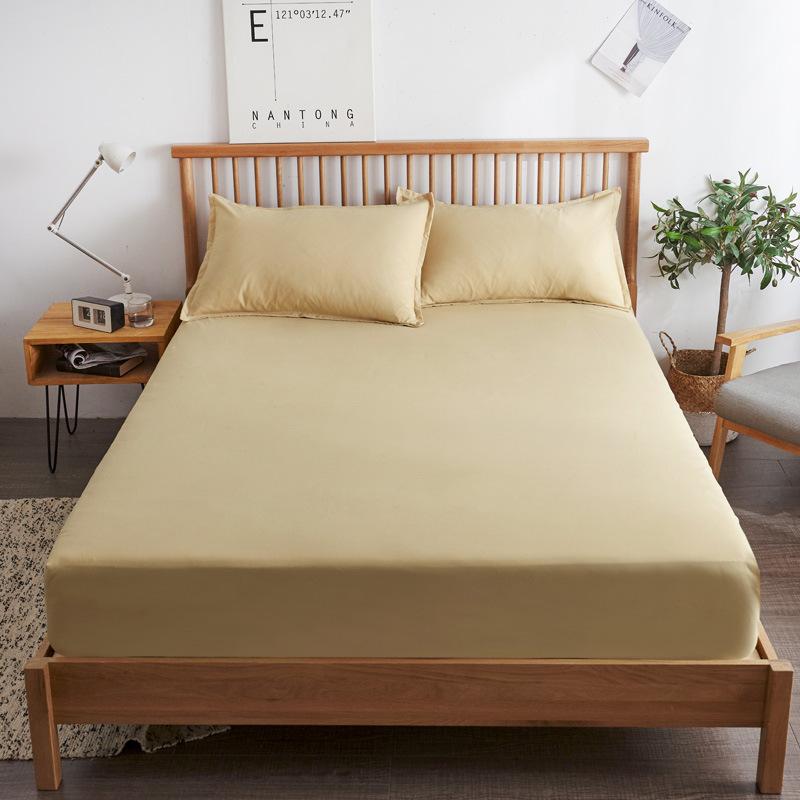 Baumwoll-Spannbettlaken mit elastischen Bändern, rutschfeste, verstellbare Matratzenbezüge (Ohne Kissenbezug)