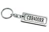 CBR400RR Подвійне кільце Акриловий Оригінальний Брелок NC29 Новий Підходить для Зовнішніх Кастомних Аксесуарів A-837-2 Сріблястий/Чорний (Модель NC23) - Глушник, Кермо,