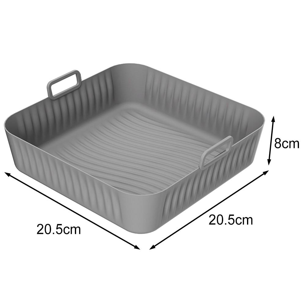 Silicone Liner for Cosori Air Fryer 5QT 6QT 14mm Ridges for Even Cooking
