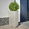 Triangular Planter Box 50 X 43 X 75 Cm Stainless Steel