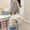 Spicy Girl College Style Ita Bag: Cute Versatile Mechanical Meow Backpack & Crossbody for Women