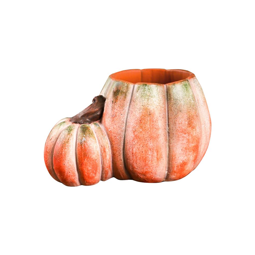 Home Retro Courtyard Garden Balcony Creative Pumpkin Decorative Flower Pot Ornaments