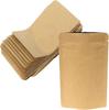 50 Pieces of Kraft Paper, Interior Aluminum Foil, Zip Bag,