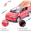 1:32 Scale Model X Alloy Diecast Toy Car, Pull Back Vehicle Door Opening with Sound and Light for Kids Adults Gift Collection
