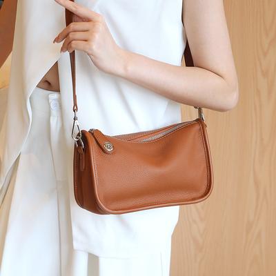 Genuine Leather Bags for Women Shoulder Crossbody Bag Small Bags for Ladies Simple Design
