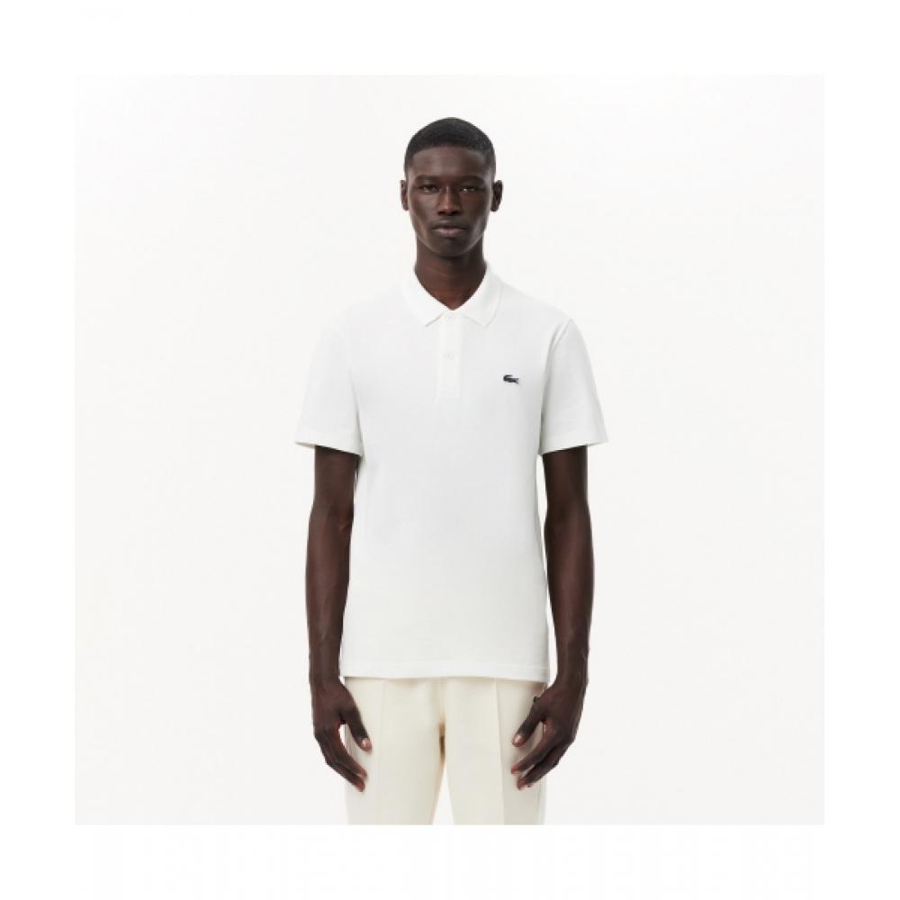 

LACOSTE Common Basic Поло с короткими рукавами [Белый] 003