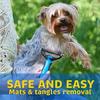Pet Deshedding Comb Professional Pet Grooming Comb Multifunctional Pet Hair Removal Brush