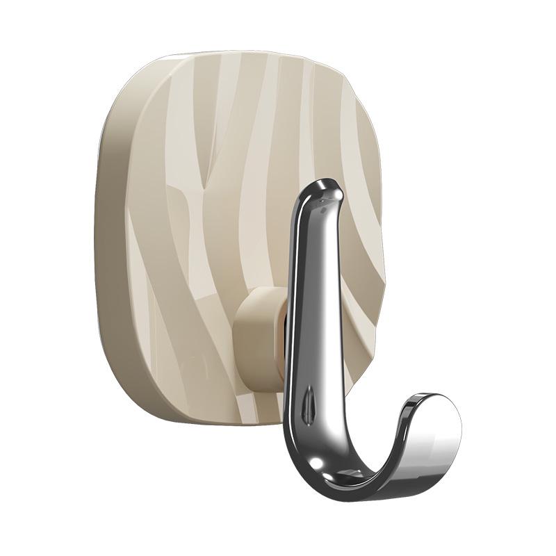 Traceless Strong Adhesive Hook – Punch-free Suction Cup for Backpacks, Coats, Keys, and Kitchen Use.