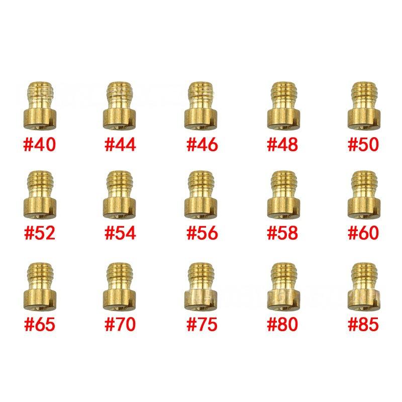 

Карбюратор GY6 - Главные и холостого хода жиклеры M4 - 15 шт. Запчасти 139QMA Details Page