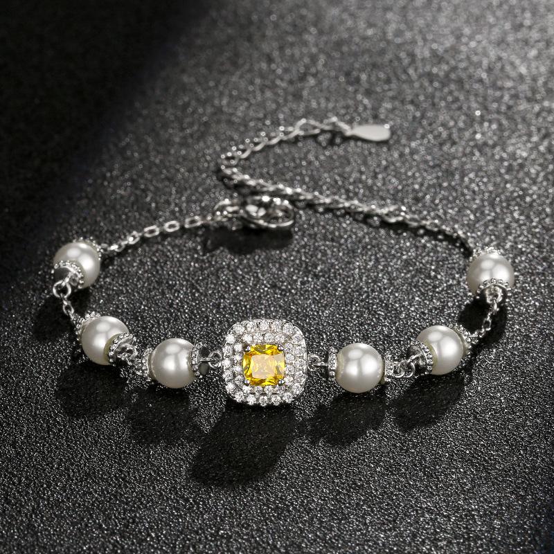 

Jewelry pearl handmade bracelet temperament versatile fashion high sense bracelet sweet personality jewelry women s