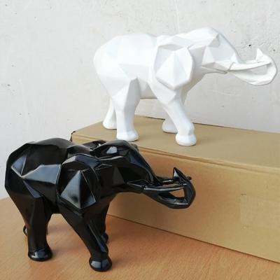 Figuras de elefantes portátiles, antidecoloración, ligeras, coleccionables