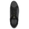 Coach Highline Fabric Synthetic Leather Round Toe Flat Lace-Up Low-Top Sneakers Men Sneakers Black CAR42-A0R
