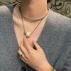 Vintage Cord Necklace Aesthetic Trend Choker Fashion Bead Pendant Necklace  Charm Chokers