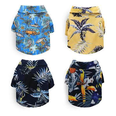 New Hawaiian Style Summer Pet Shirt for Cats & Dogs: Fits Small To Medium Breeds