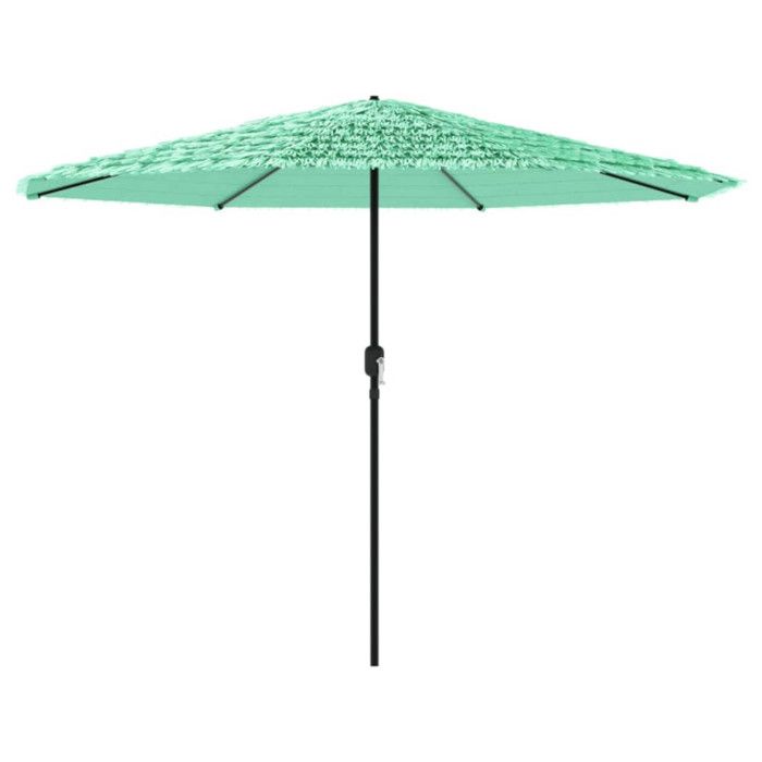 VidaXL Garden Parasol with Green Steel Pole 388x388x248 Cm 4005115