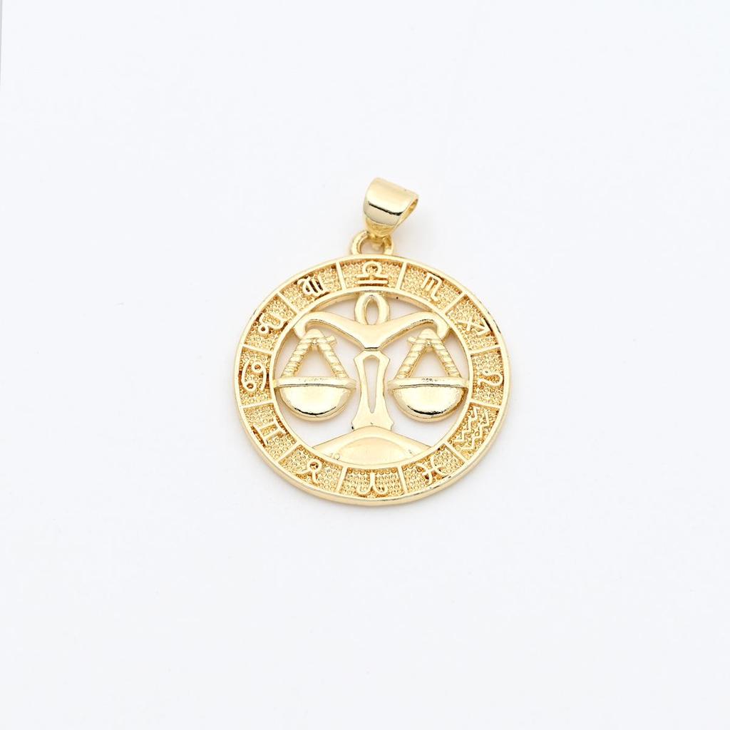 Zodiac Constellation Pendant Necklace for Men and Women - Elegant DIY Jewelry Accessory