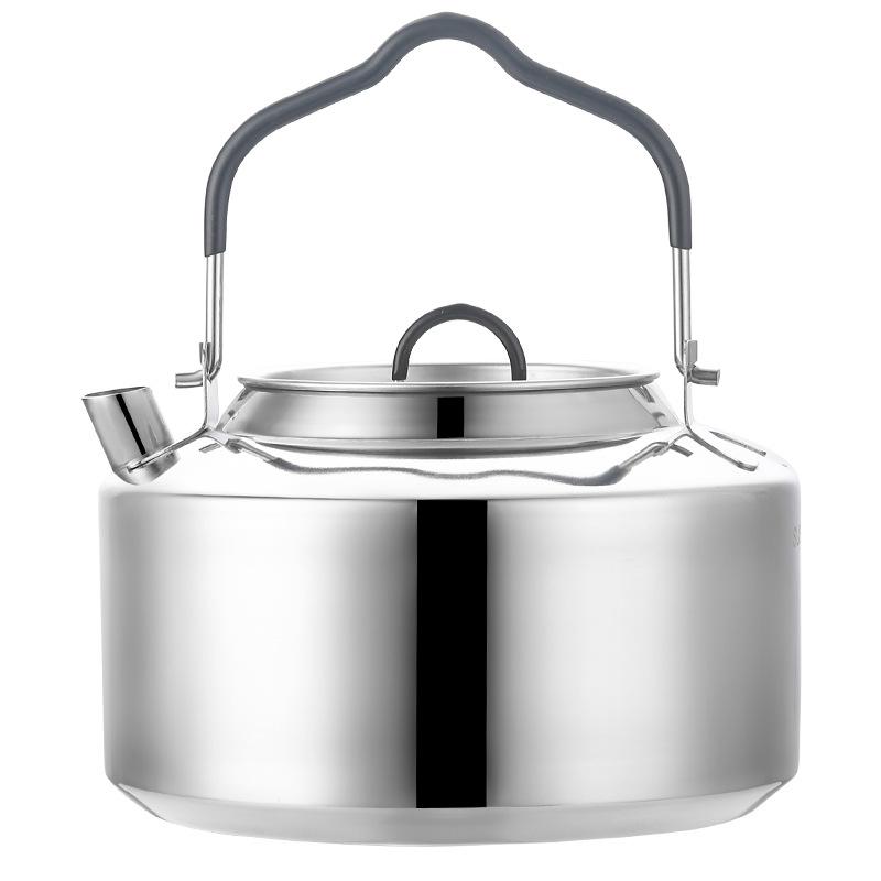 316 Stainless Steel Outdoor Camping Kettle for Tea Making