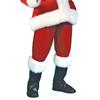 5Pcs S-3XL Adult Christmas Santa Claus Costume For Men&Women Santa Claus Role Cosplay Fancy Dress Suit With Wig Beard Outfit New