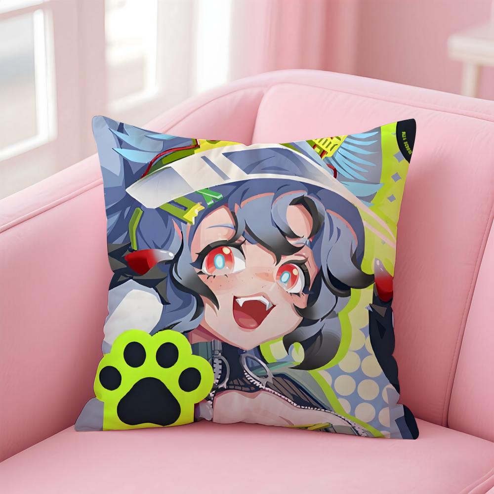 Game D-Dislyte Cushion Cover Home & Car Multi-Scene Pillow Cover - Reversible, Soft & Durable for Daily Use