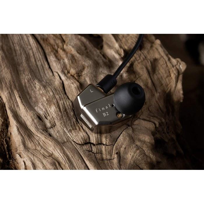 [Final] In-Ear Wired Earphones B2 [FI-B2BSSD] Balanced Armature, B Series, Gunmetal
