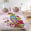 3Pcs Grinchmas Friends Presents Bedding Sets For All Sizes New 3D Printed Bed Cover Comforter Duvet Cover Pillowcase Bedroom Decoration