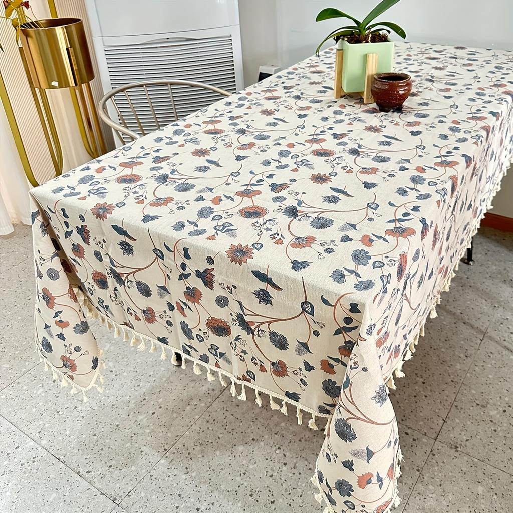 Single Strip of Printed All-Season Tablecloth