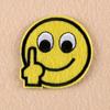 8Pcs Emoji Expression Emboidery Patches Patch Exaggerated Fabric Applique Ornaments Accessories 6.2x